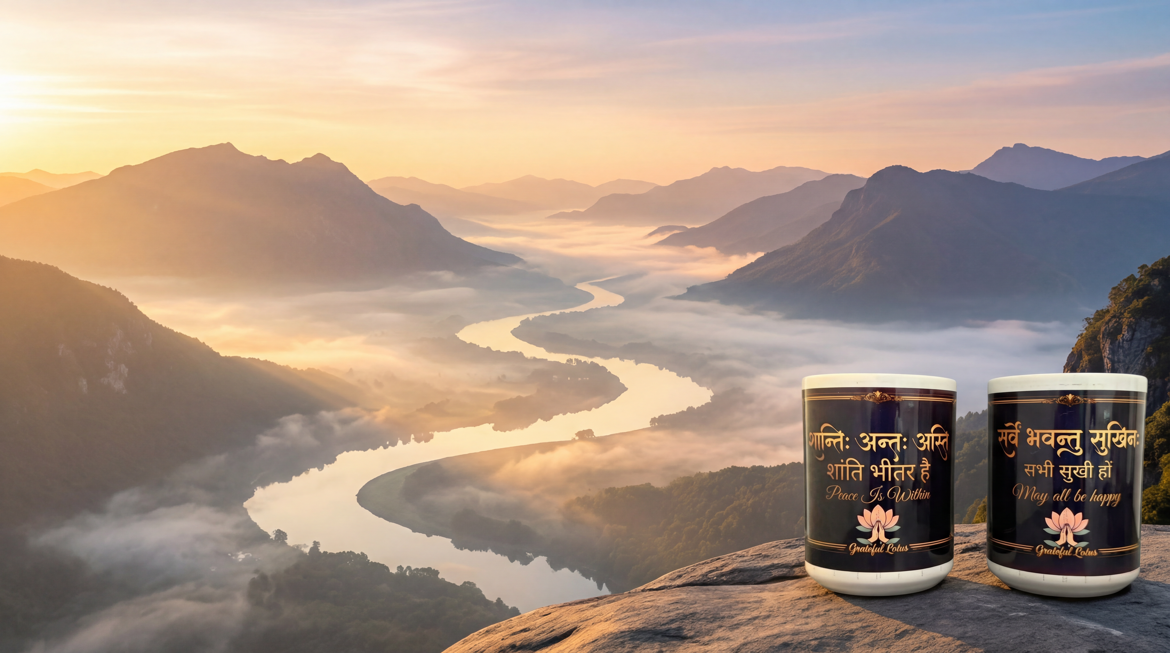 Purnam Collection — 2 Mug Set