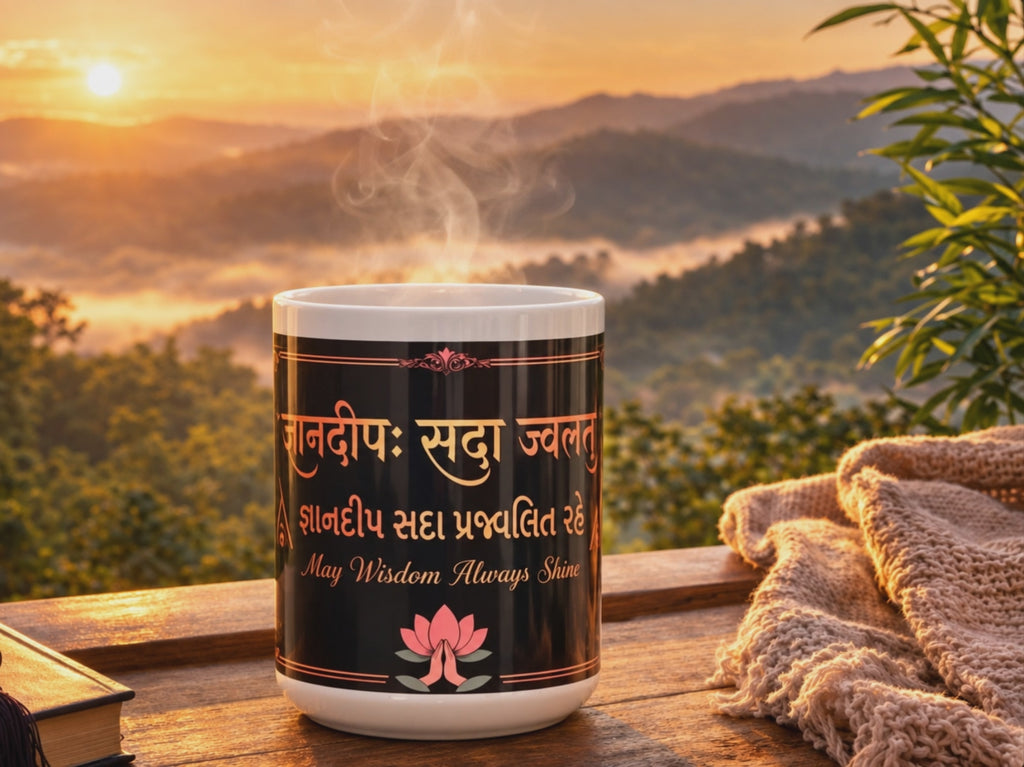 Gyandeep — May Wisdom Always Shine | Navratri Mug